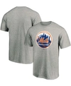 FANATICS MEN'S HEATHERED GRAY NEW YORK METS COOPERSTOWN COLLECTION FORBES TEAM T-SHIRT