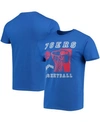 JUNK FOOD MEN'S ROYAL PHILADELPHIA 76ERS SLAM DUNK T-SHIRT