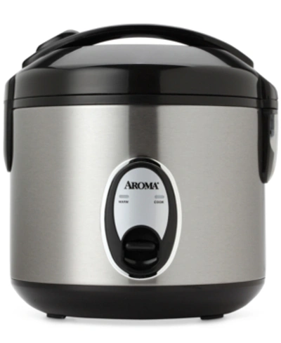 Aroma Arc-914sb 8-cup Cool-touch Rice Cooker, Stainless Steel