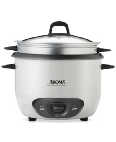 Aroma Arc-743-1ng 6-cup Pot Style Rice Cooker In White