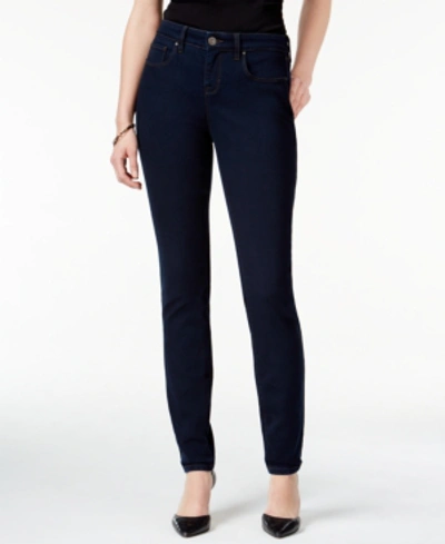 Style & Co Petite Curvy-fit Skinny Jeans, Created For Macy's In Camo Fever