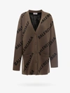 Balenciaga Cardigan In Green