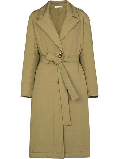 Rejina Pyo Agnes Single-breasted Coat In Green