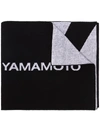 Y-3 CLASSIC LOGO KNITTED SCARF
