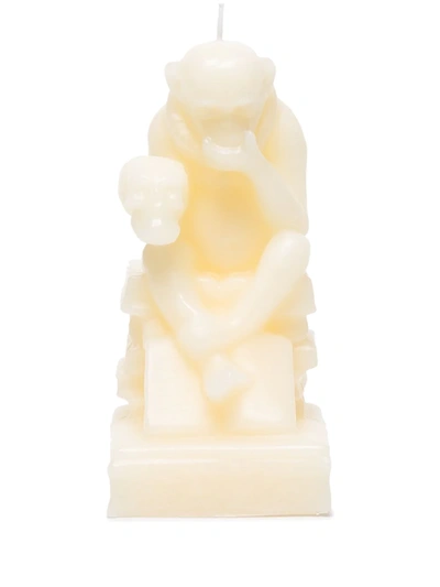 Neighborhood Neutral Ape Scented Candle In White