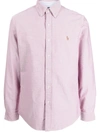 Polo Ralph Lauren Classic Fit Solid Pink Linen Button-down Shirt In Rosa