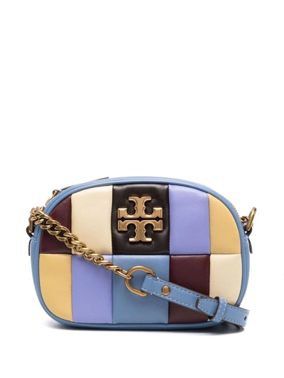 Tory Burch 拼色斜挎包 In Blau