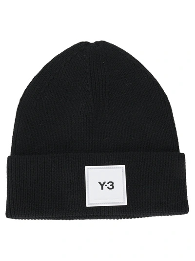 Y-3 Adidas Y3 Logo-patch Beanie