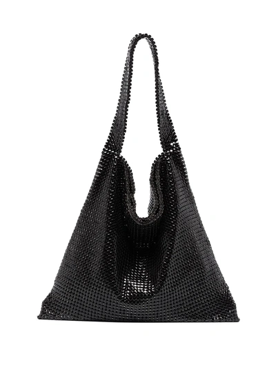 Paco Rabanne Chainmail Tote Bag In Schwarz