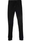Paul & Shark Super Soft Stretch Sweatpants With Reflex Logo In Black