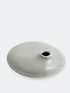 Kinto Sacco Vase Porcelain 01 In Grey
