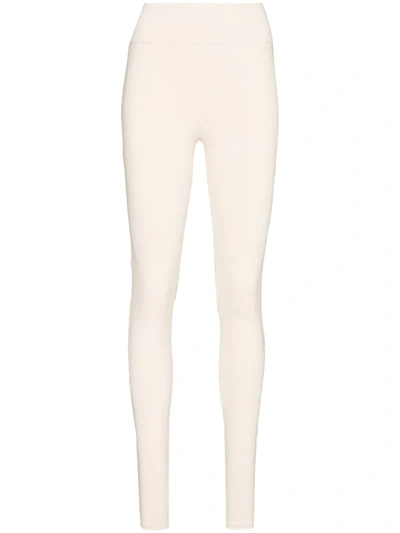 Live The Process Tuxedo High-waist Performance Leggings In Neutrals
