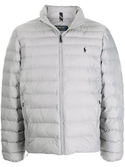 Polo Ralph Lauren Terra Padded Jacket In Grau
