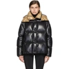 Moncler Parana Logo-appliquéd Quilted Shell Hooded Down Jacket In 999 Blk/pea