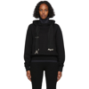 Ambush Black Cotton Multicord Sweatshirt In Black/black