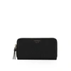 Emporio Armani Deer-print Myea Wallet With Wraparound Zip In Black