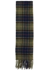 BARBOUR TARTAN LAMBSWOO SCARVE IN TARTAN WOOL,USC0001TN11