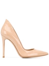 Gianvito Rossi Pointed Toe 110mm Pumps In Neutrals