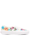 Vans Anaheim Factory Authentic 44 Floral-print Sneakers In White