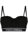 DOLCE & GABBANA LOGO边文胸,16491824