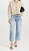 Anine Bing Maxwell Mohair & Wool Blend Cardigan Sweater