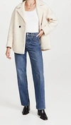 Harris Wharf London Women Dropped Shoulder D.b. Jacket