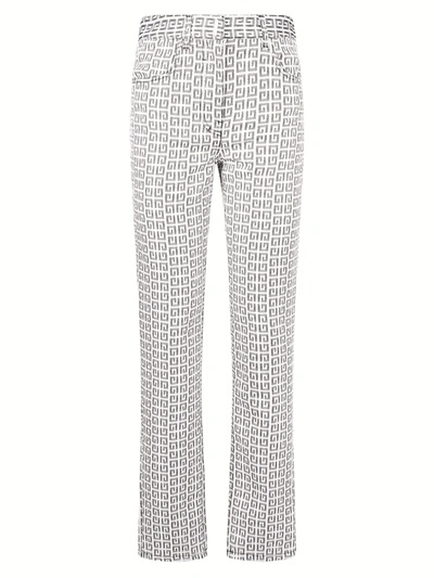 Givenchy Straight Jeans In White