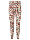 La Doublej Printed Stretch-jersey Leggings In Multi