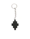 Marcelo Burlon County Of Milan Marcelo Burlon Keychain Cross Pvc In Black