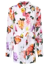 Msgm Viscose Shirt In White