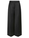 Simone Rocha Pantalon De Tailleur Ample En Laine Mélangée In Grey