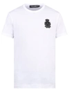 DOLCE & GABBANA DOLCE & GABBANA LOGO EMBROIDERY COTTON T-SHIRT