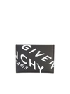 GIVENCHY GIVENCHY LOGO PRINT LEATHER CARD HOLDER