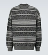 BALENCIAGA FAIRISLE CREWNECK jumper,P00585057