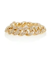 SHAY JEWELRY 18KT GOLD CHAIN RING WITH DIAMONDS,P00587910
