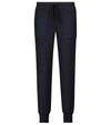 Velvet Judy High-rise Sweatpants In Blue