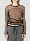 HELMUT LANG HELMUT LANG TULLE LAYERED TOP