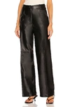 Loulou Studio Noro Nappa Trousers In Black