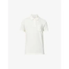 Sunspel Riviera Short-sleeve Polo Shirt In Archive White