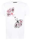 10 Corso Como Graphic Print Short-sleeved T-shirt In Weiss