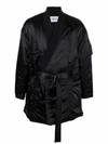 Ambush Ma-1 Hybrid Wrap Coat In Schwarz