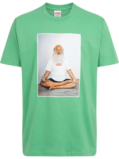 Supreme Rick Rubin Photo T-shirt In Green