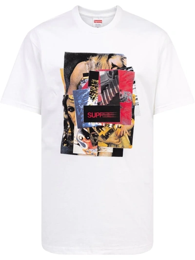 Supreme Stack Short-sleeve T-shirt In Weiss