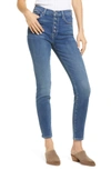 SEVEN SEVEN HIGH WAIST ANKLE SKINNY JEANS