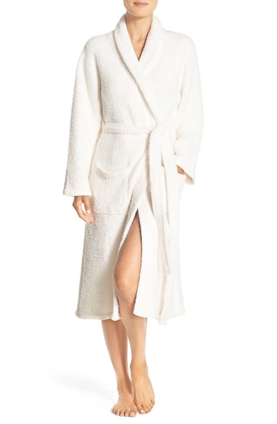 Barefoot Dreams ® Cozychic® Unisex Robe In Cream/ White