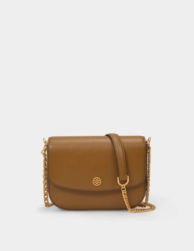 Tory Burch Robinson Convertible Shoulder Bag In Brown ModeSens