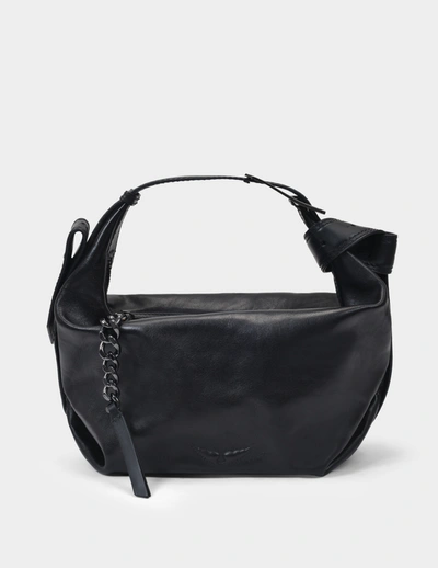 Zadig & Voltaire New Bag Vegetab In Black