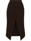 ALANUI ILLIMANI RIBBED MIDI SKIRT