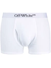 OFF-WHITE LOGO-WAISTBAND BOXERS SINGLE PACK