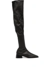 Neous Over-the-knee Boots In Black
